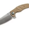 Kizer Sheepdog C01C XL Micarta Brown EDC Zakmes -Gereedschap Voor Buiten 01ki242