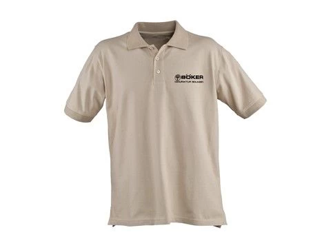 Böker Polo-Shirt Stich 2.0 Silver Tan XXL 3 Böker Polo-Shirt Stich 2.0 Silver Tan XXL