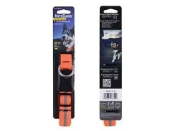 Nite Ize NiteDawg Halsband Medium Oranje Met Verlichting