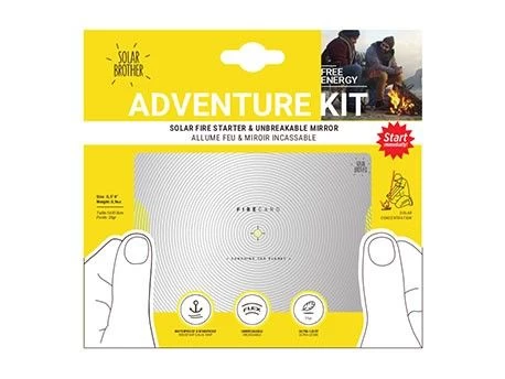 Solar Brother AdventureKit Firecard Vergrootglas En Spiegel 3 Solar Brother AdventureKit Firecard Vergrootglas En Spiegel