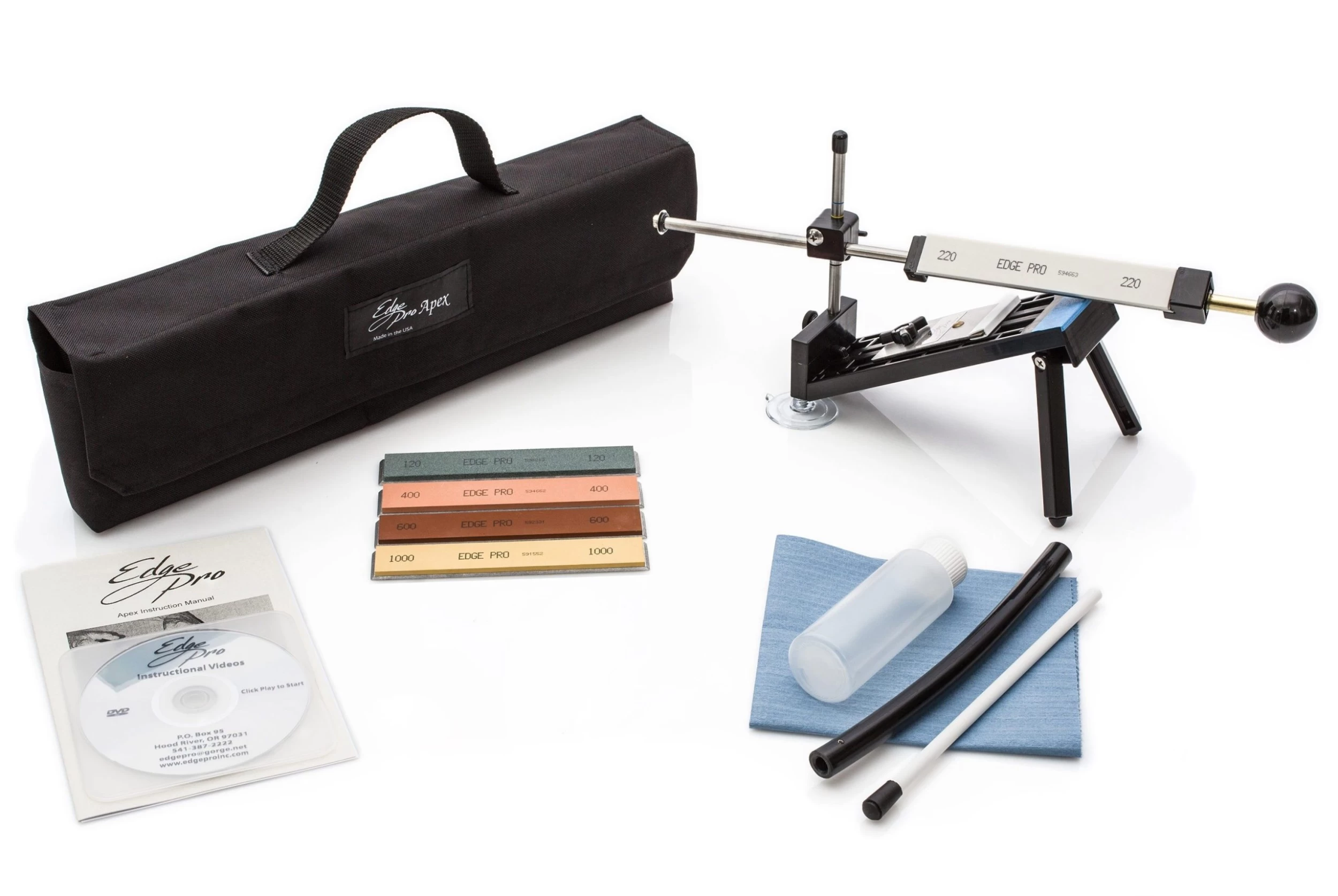 Edge Pro APEX 3 Kit Sharpening System - Slijpsysteem 6 Edge Pro APEX 3 Kit Sharpening System - Slijpsysteem - Afbeelding 4