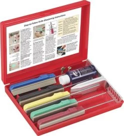 Gatco Edgemate 7-delig Slijpsysteem -Gereedschap Voor Buiten gatco edgemate professioneel messenslijpsysteem