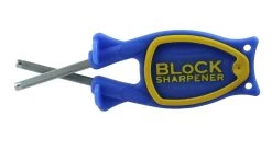 The Block Sharpener 2.0 Blauw - Geel - Messenslijper