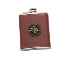 JKR RVS Heupfles Geweer Hert 6 Oz Hip Flask