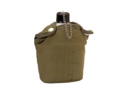 JKR Aluminium Veldfles 1 L Met Groene Sheath