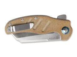 Kizer Sheepdog C01C XL Micarta Brown EDC Zakmes -Gereedschap Voor Buiten kizer sheepdog c01c xl micarta brown 01ki242 4