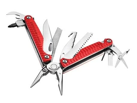 Leatherman Charge+ Multitool Rood Met Nylon Etui 4 Leatherman Charge+ Multitool Rood Met Nylon Etui - Afbeelding 2