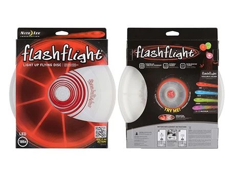 Nite Ize Flashflight Frisbee Rood 4 Nite Ize Flashflight Frisbee Rood - Afbeelding 2
