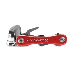 KeySmart Sleutelhouder Rood Geruwd Poly