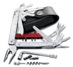 Victorinox SwissTool Plus 38 Functies 115 Mm Met Leren Etui En Bitset