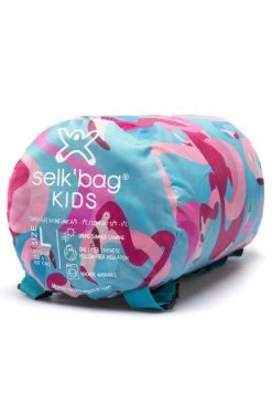 Selk'Bag Kids Recycled Flamingo Maat L -Gereedschap Voor Buiten selk bag kids recycled flamingo l opbergzak