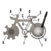 UST Bicycle Tool A Long Multi-Tool -Gereedschap Voor Buiten ust bicyle tool