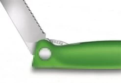 Victorinox Inklapbaar Tomaten/Tafelmes Groen -Gereedschap Voor Buiten victorinox inklapbaar tomatenmes groen 2