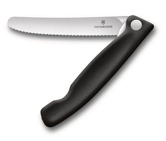 Victorinox Inklapbaar Tomaten/Tafelmes Zwart 4 Victorinox Inklapbaar Tomaten/Tafelmes Zwart - Afbeelding 2