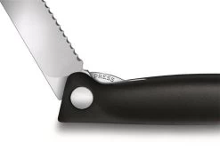 Victorinox Inklapbaar Tomaten/Tafelmes Zwart 9 Victorinox Inklapbaar Tomaten/Tafelmes Zwart -Gereedschap Voor Buiten victorinox inklapbaar tomatenmes zwart 2