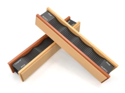 Wicked Edge Set Van Blanke Lederen Strops - Slijpaccessoire